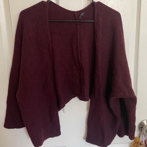 Brandy Melville Caroline Crop Knit Cardigan